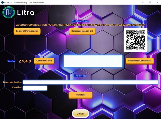 Litracoin versión ordenador de sobremesa